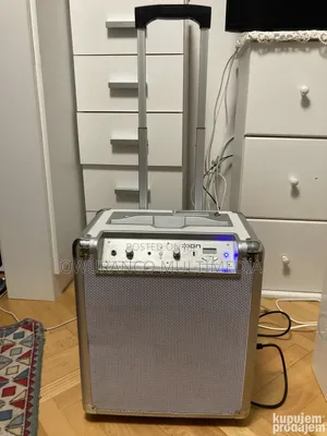 ION Block Rocker Bluetooth iPA56 - 50W Portable Party Speaker