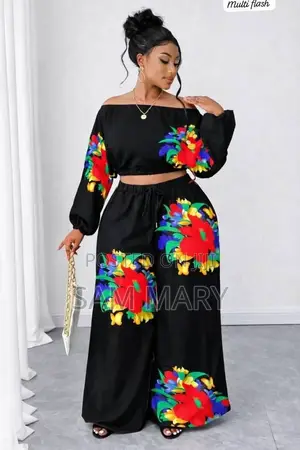Classy Top With Palazzo Pant