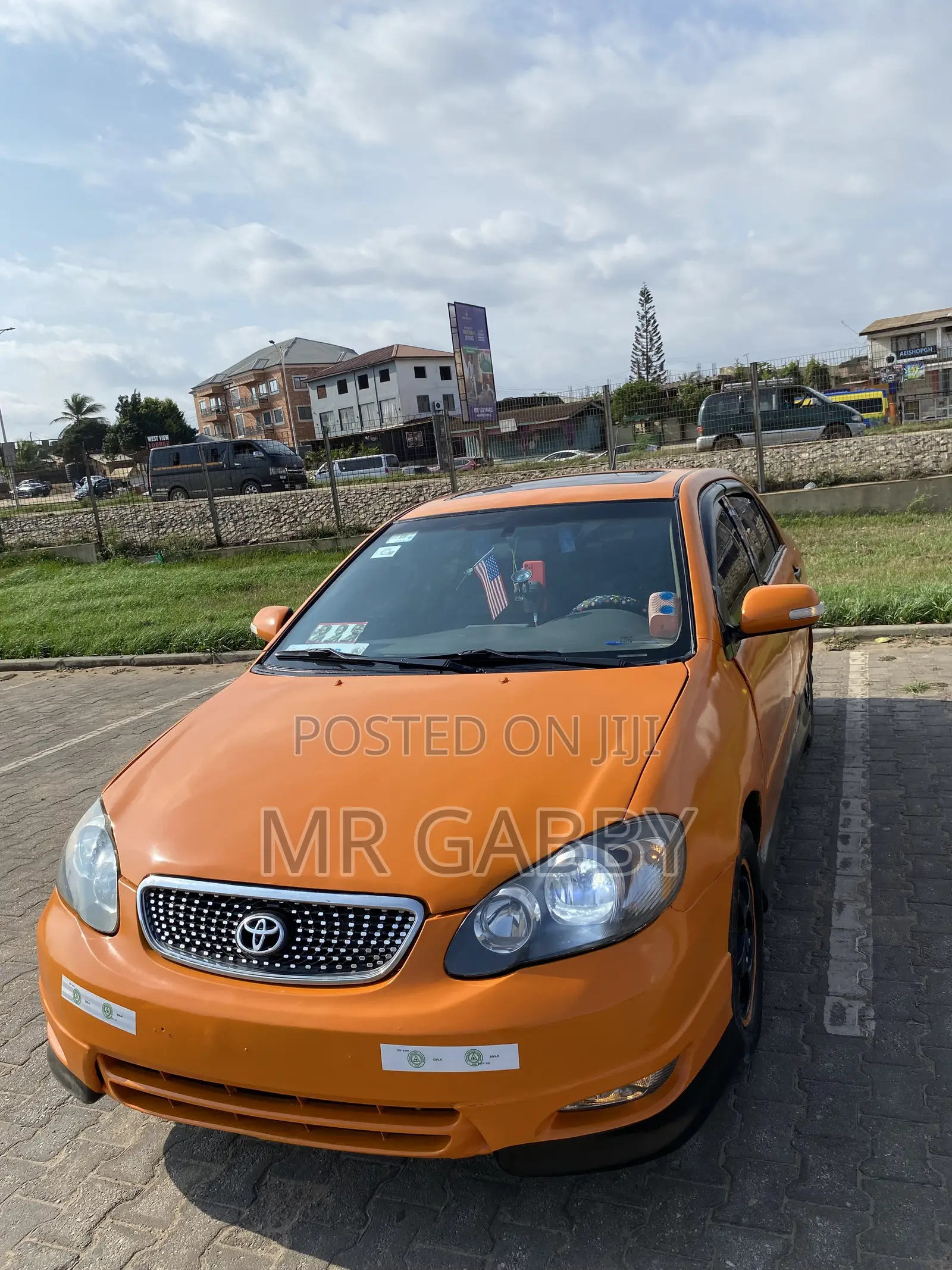 Toyota Corolla 2007 Orange