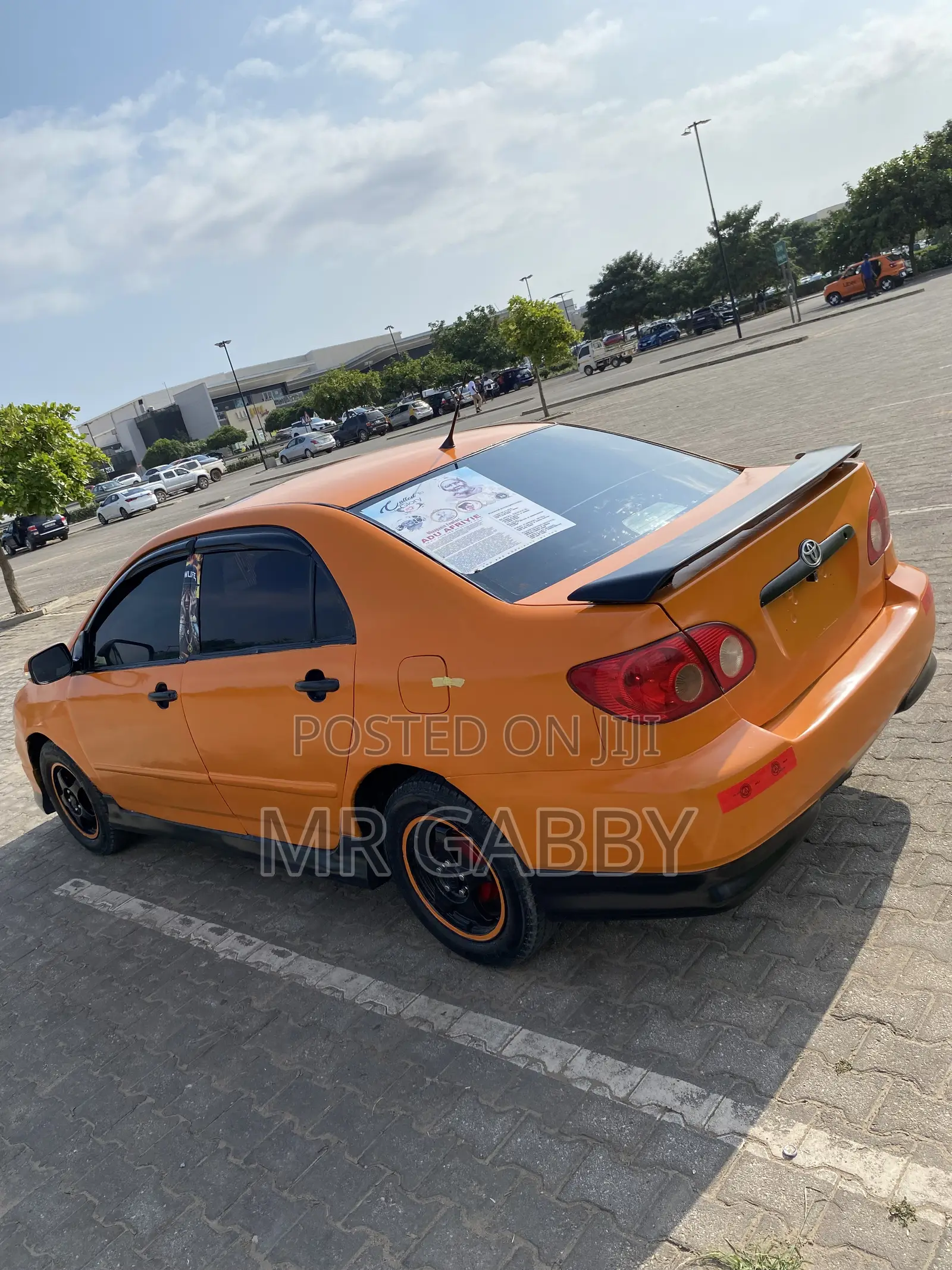 Toyota Corolla 2007 Orange