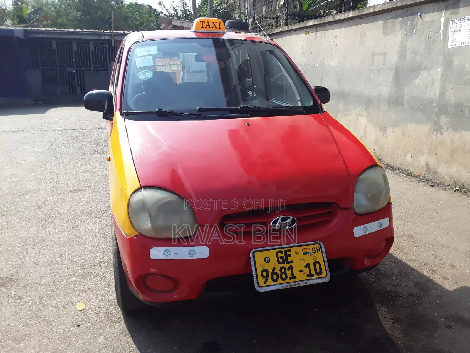 Hyundai Atos 2004 Red