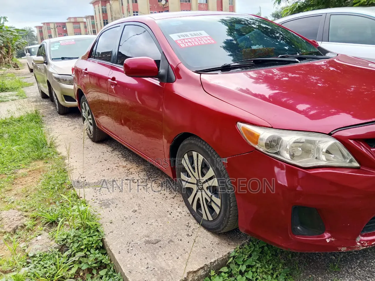 Toyota Corolla 2013 Red