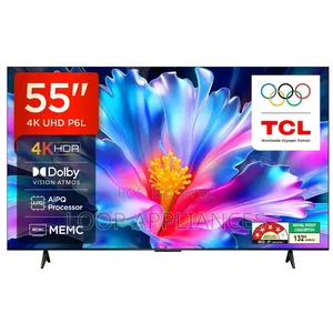 TCL 55 Inch Smart UHD 2026 Google Television 55P6L
