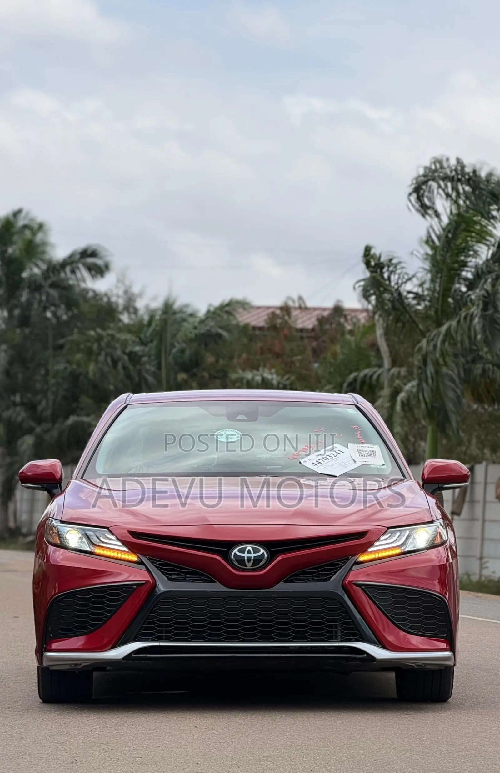 Toyota Camry XSE 2023 Red