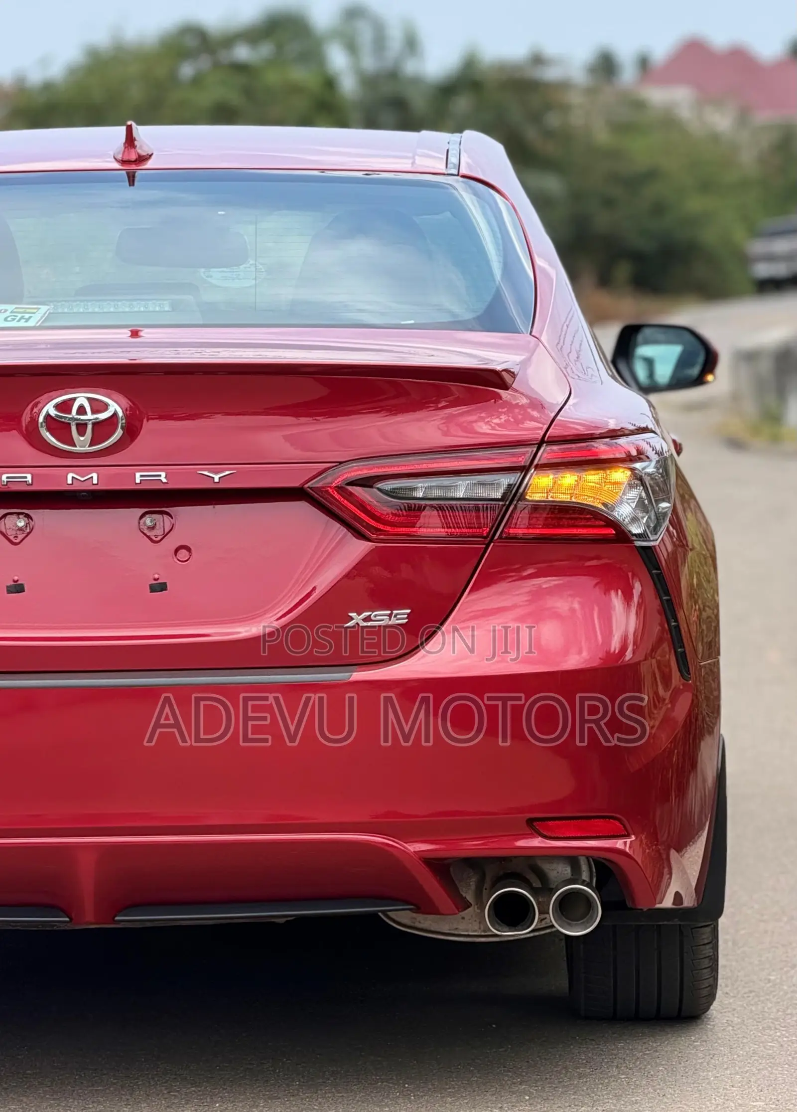 Toyota Camry XSE 2023 Red