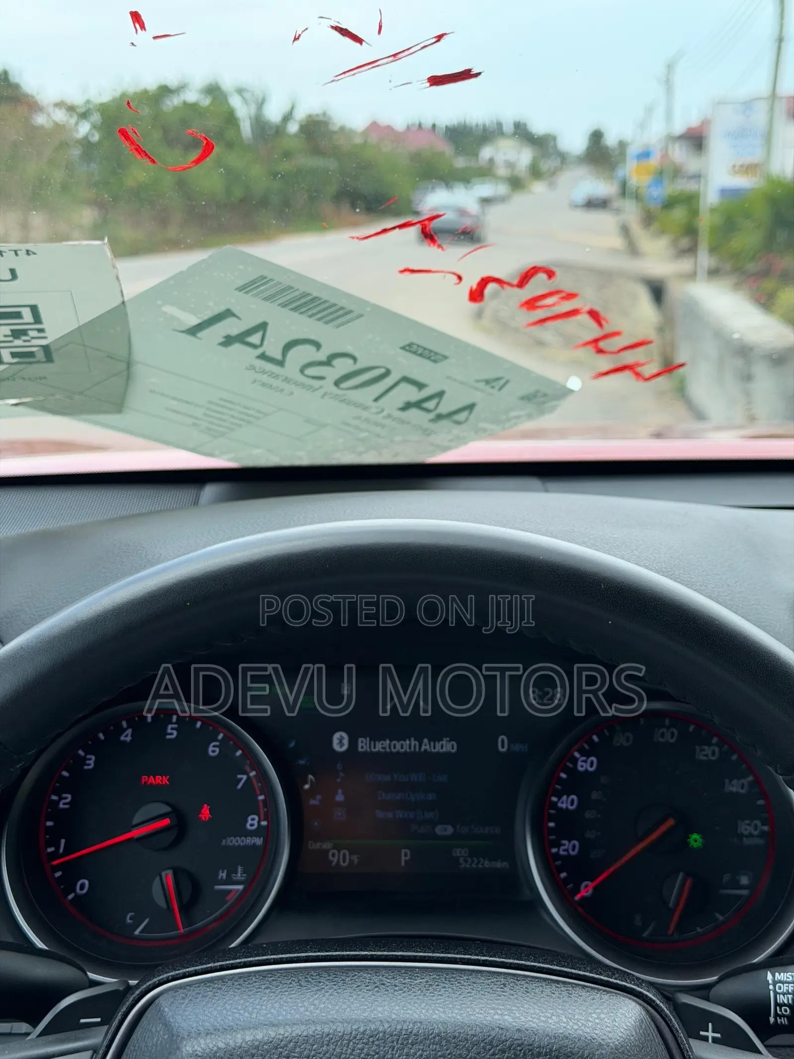 Toyota Camry XSE 2023 Red