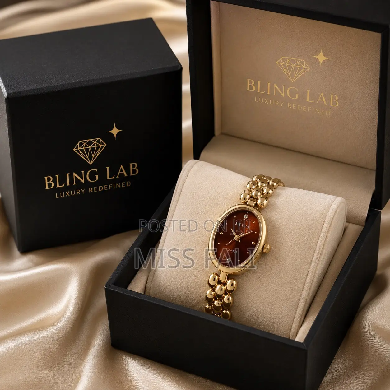 Amber Luxe Watch