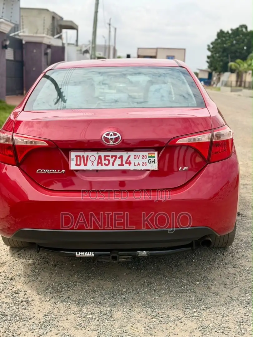 Toyota Corolla LE Eco (1.8L 4cyl 2A) 2019 Red