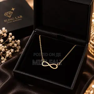 Infinity Love Gold Necklace
