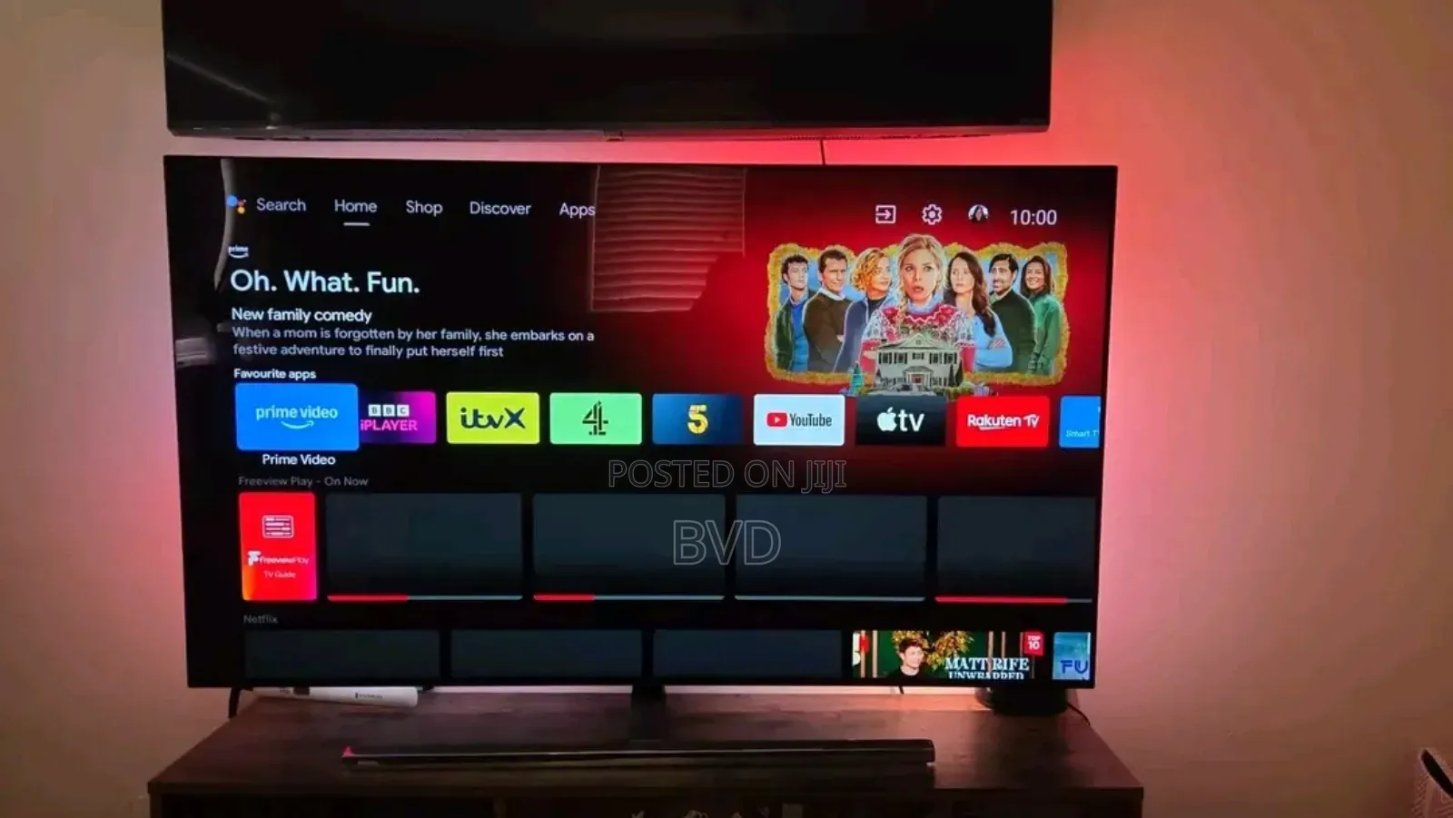 Philips TV With 4 Abienlight