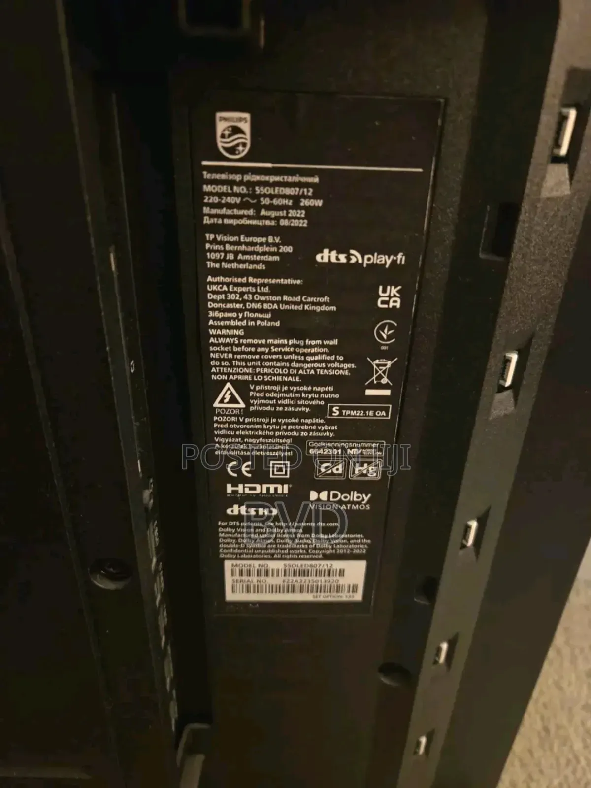 Philips TV With 4 Abienlight