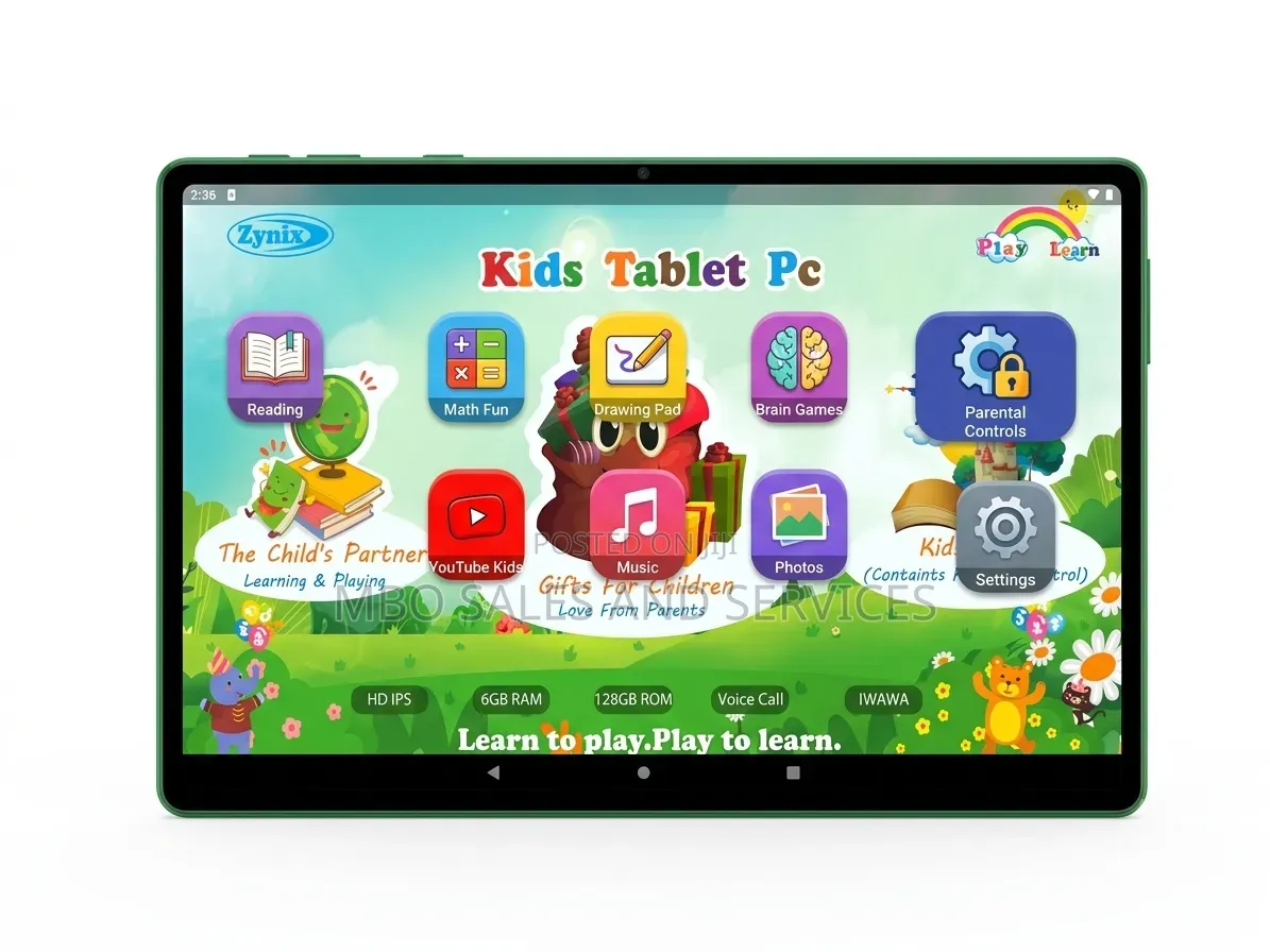 New Tablet 128 GB Pink