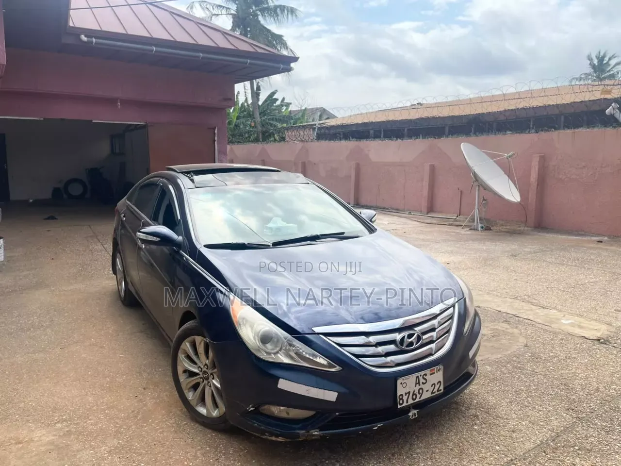Hyundai Sonata 2012 Blue
