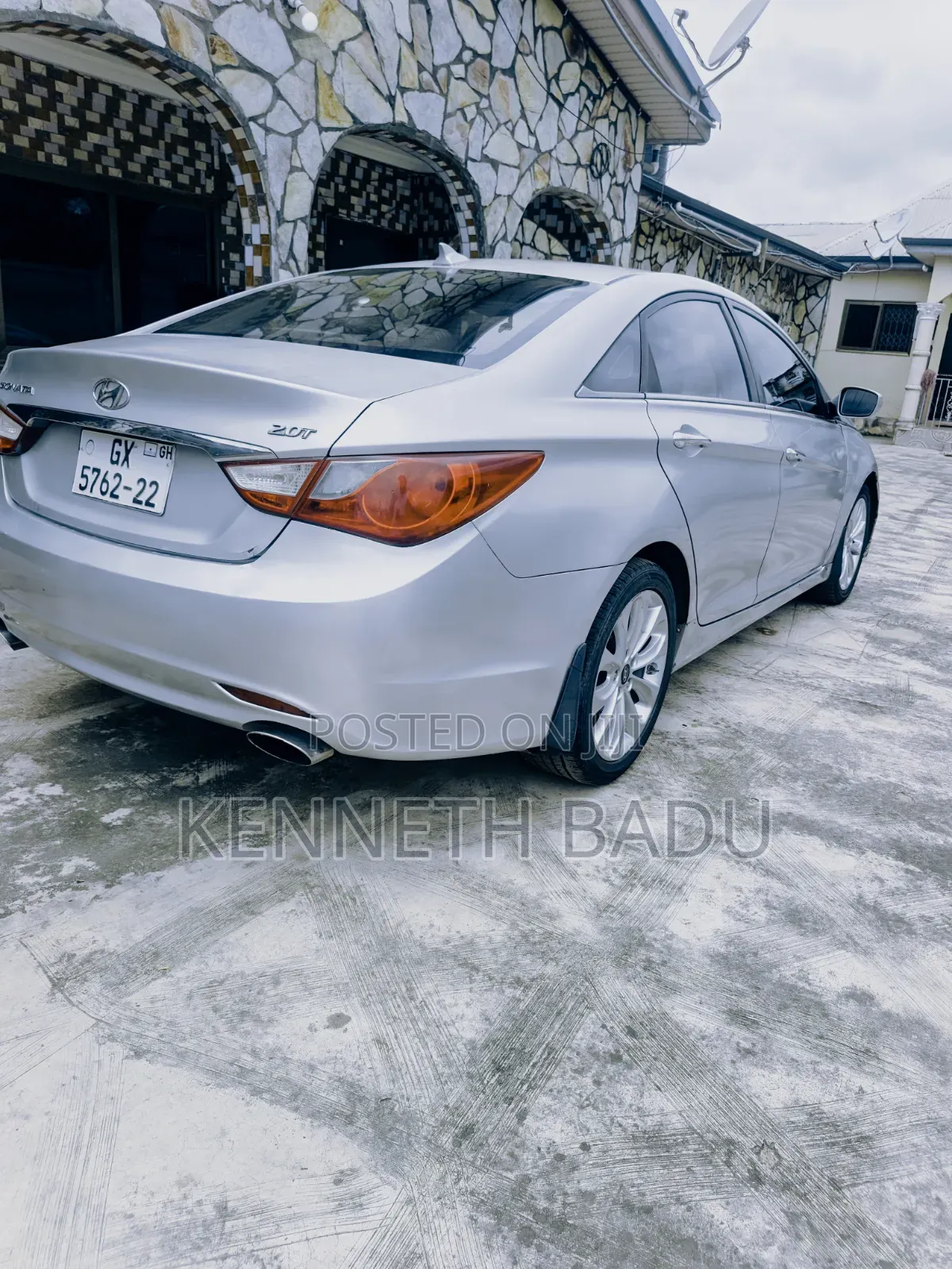 Hyundai Sonata 2012 Silver
