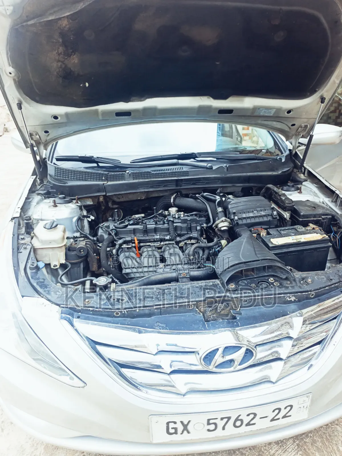Hyundai Sonata 2012 Silver