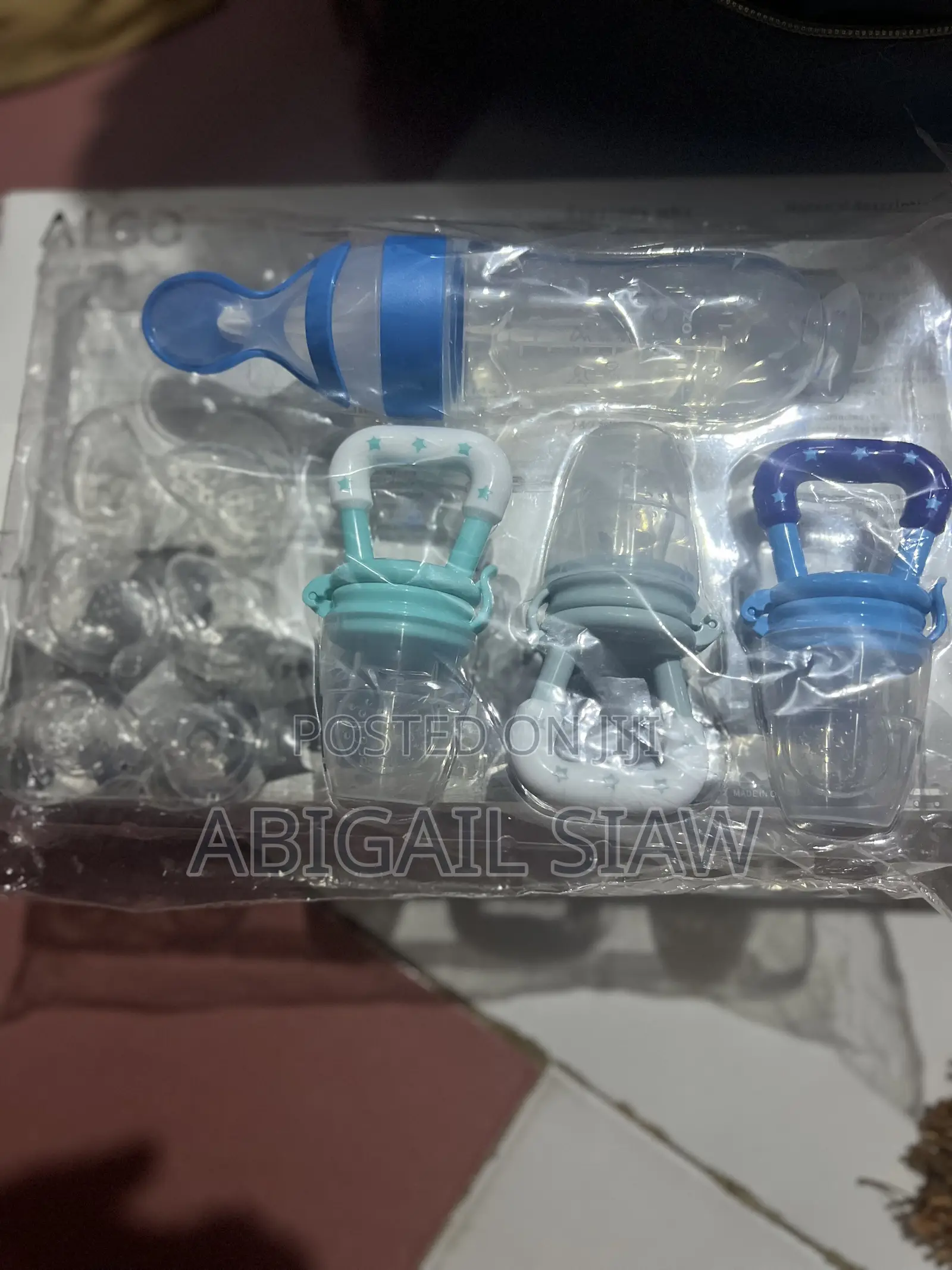 Spoon Feeding Bottle With Pacifier