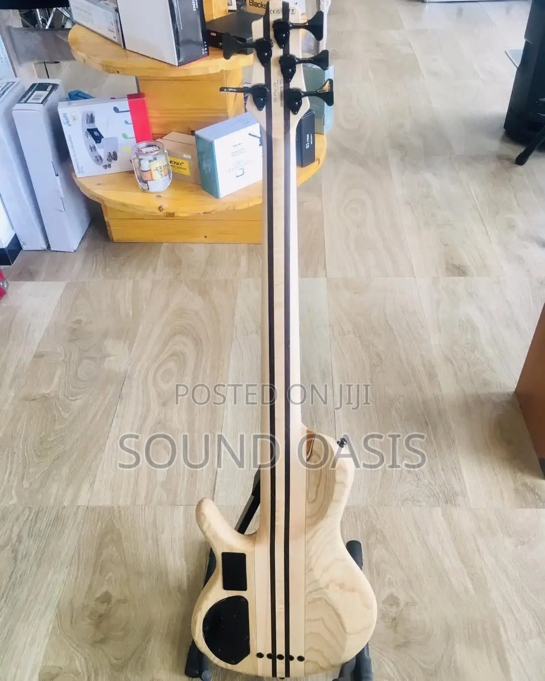 Cort A5 Plus SC Amber Open Pore BASS GUITAR(PLUS BAG)