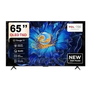 New 65 Inch TCL Smart Android 65T6D 2026 Qled Television