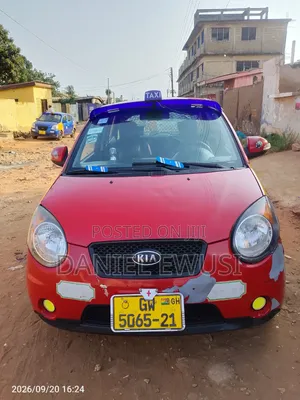 Kia Morning 2010 Red