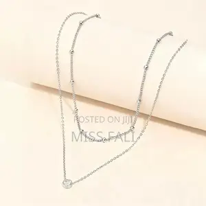 Silver Luxe Layered Necklace
