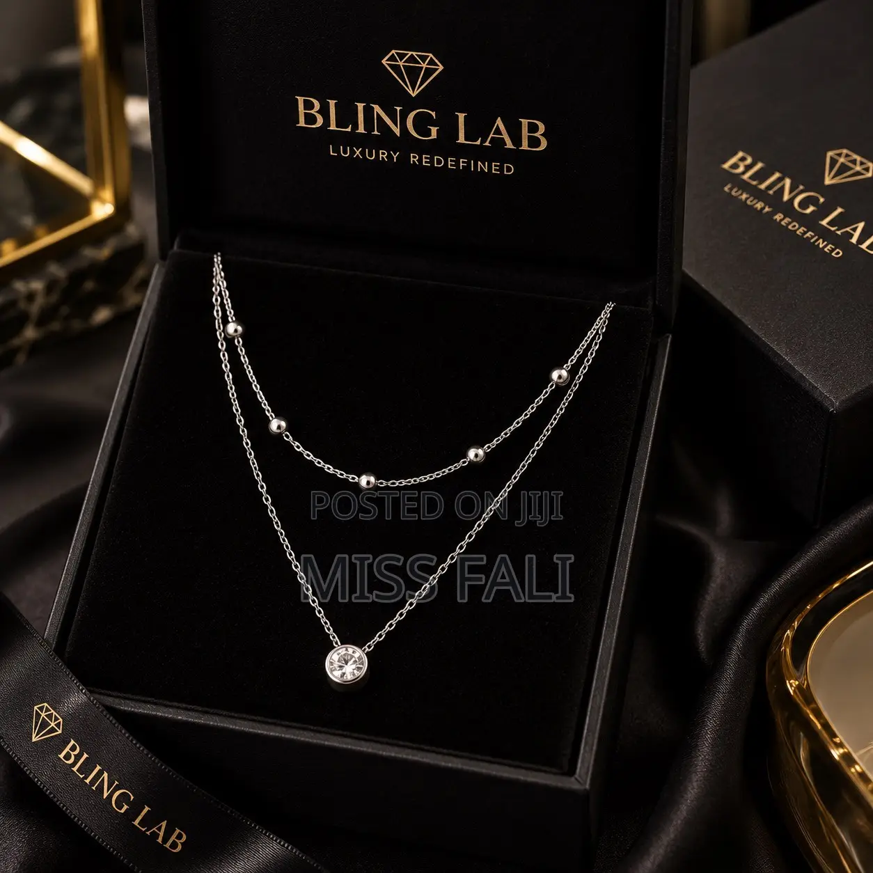Silver Luxe Layered Necklace
