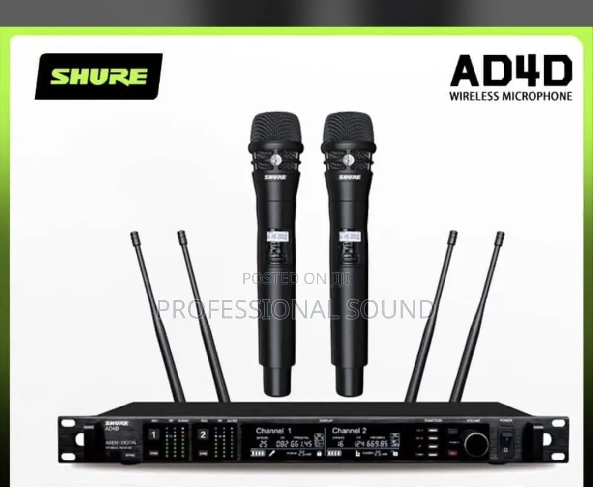 Shure AD4D Axient Digital Dual-Channel Wireless Receiver