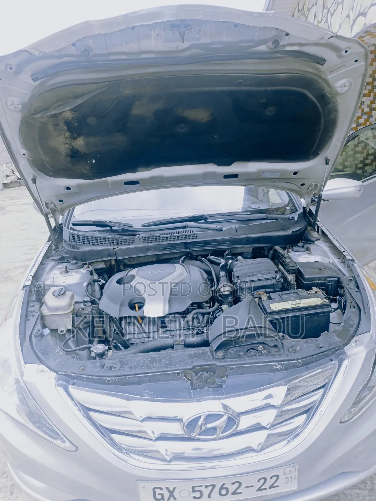 Hyundai Sonata 2012 Silver