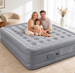 Effortless Original Inbuilt Automatic Pump Doubleq Air Mattress