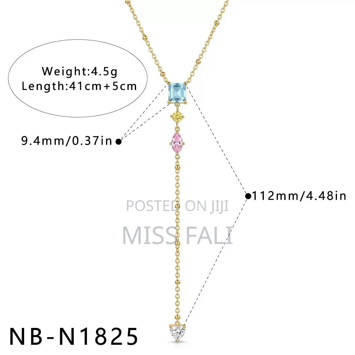 Prismé Lariat Necklace