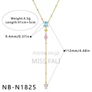 Prismé Lariat Necklace