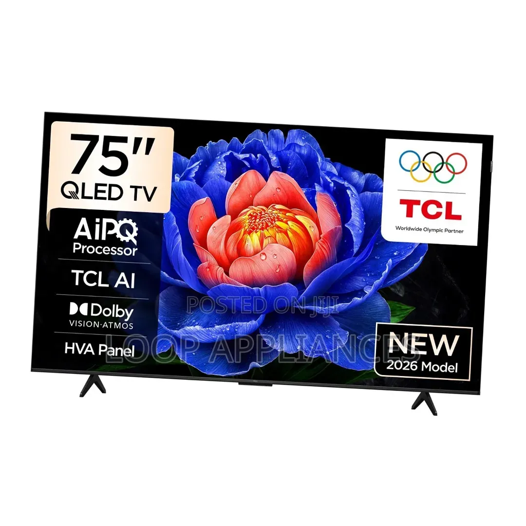 New 75 Inch TCL Smart Android 75T6D 2026 Qled Television