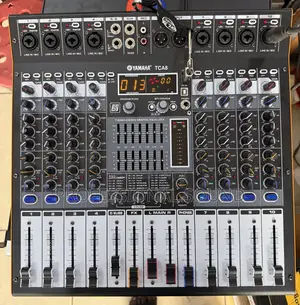 Yamaha TCA8, an 8-Channel Professional Powered Audio Mixer