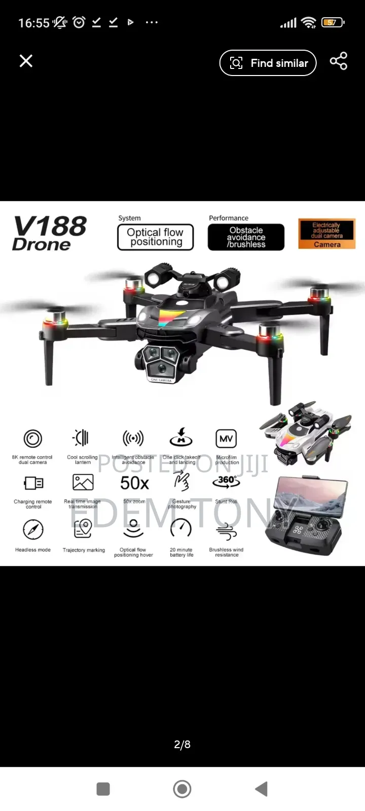 V188 Pro Drone
