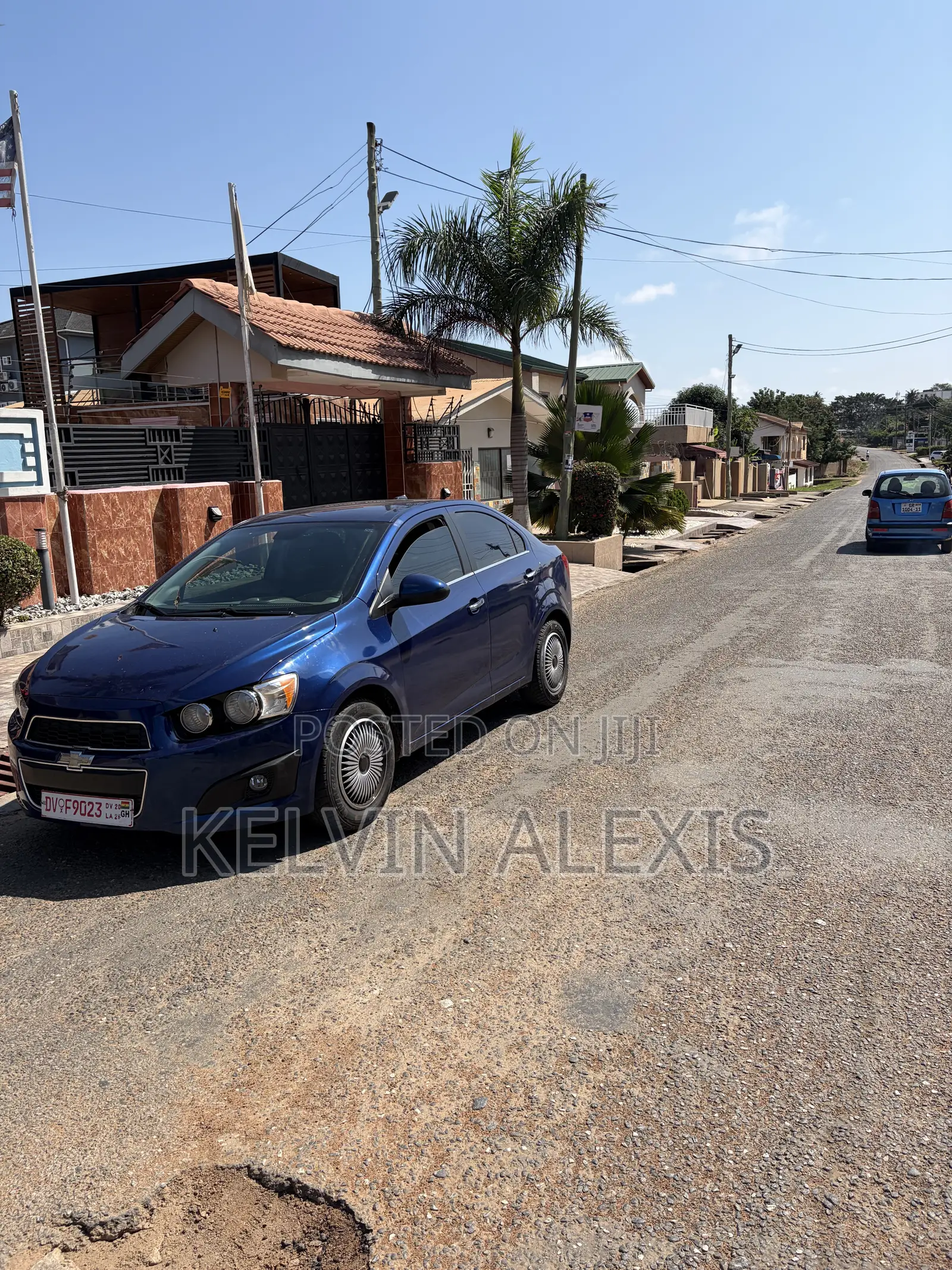 Chevrolet Sonic 2LT 2012 Blue