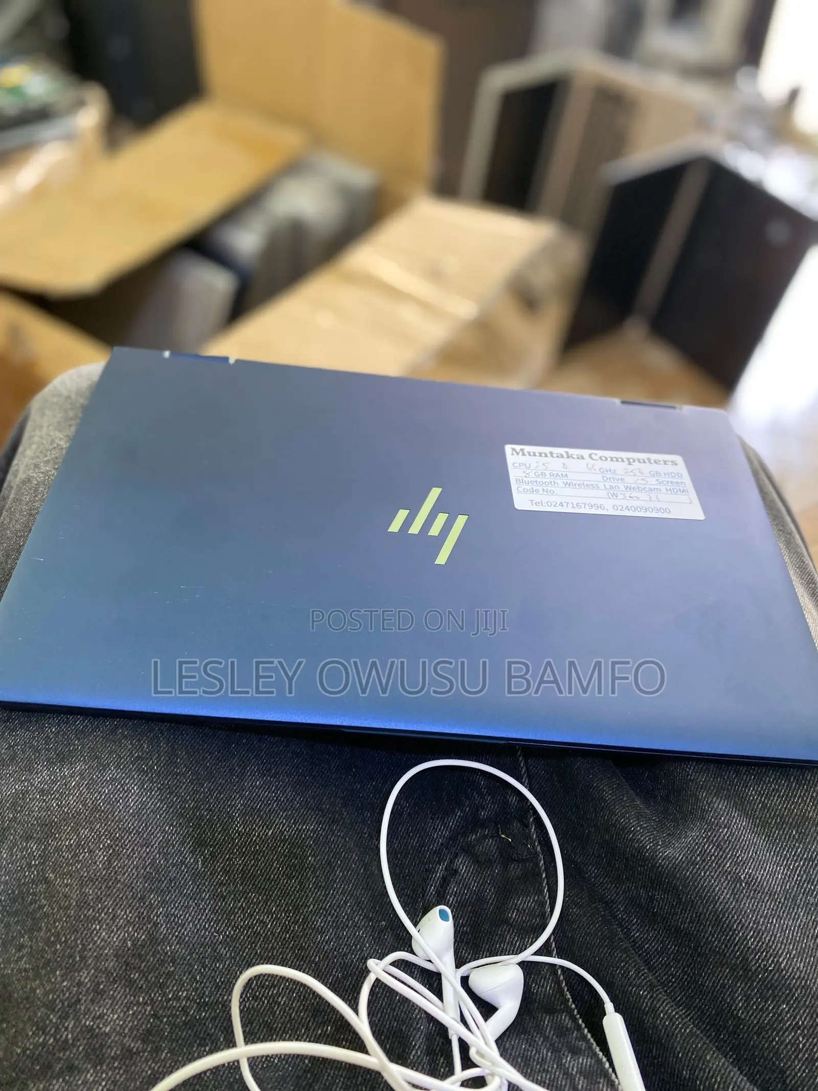 New Laptop HP Elite Dragonfly x360 8th Gen 16GB Intel Core i5 SSD 500GB