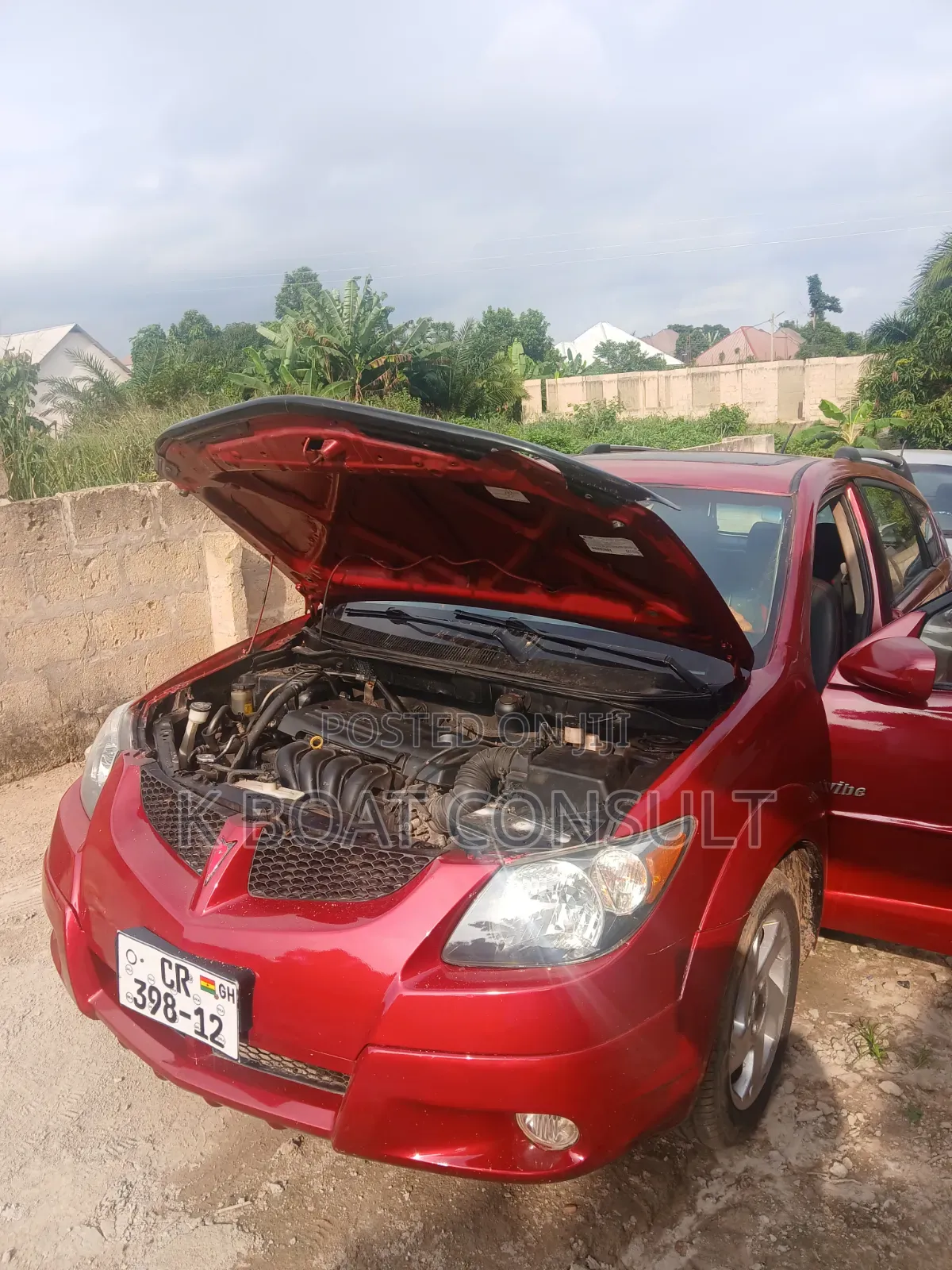 Pontiac Vibe 2010 Red