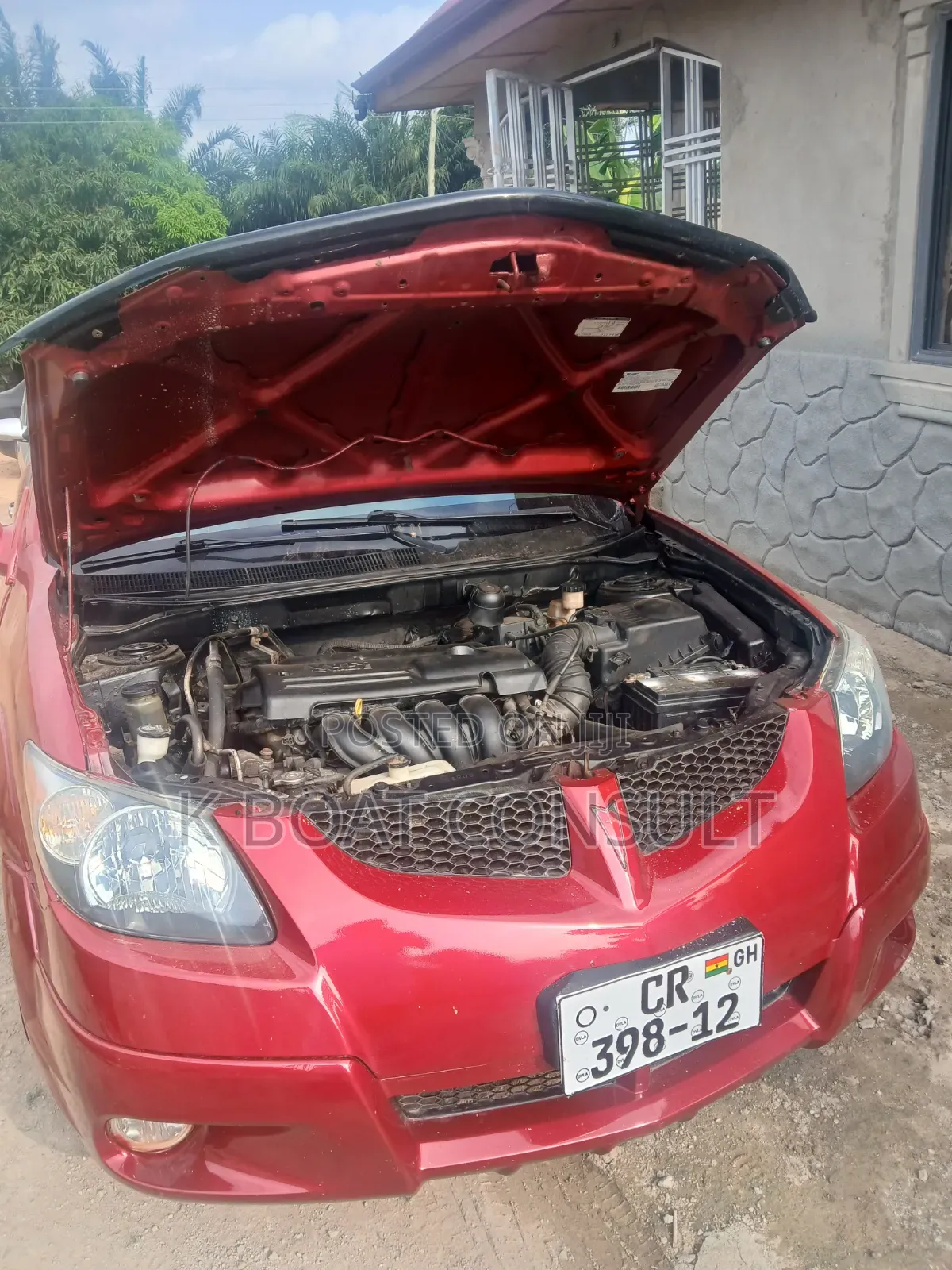 Pontiac Vibe 2010 Red