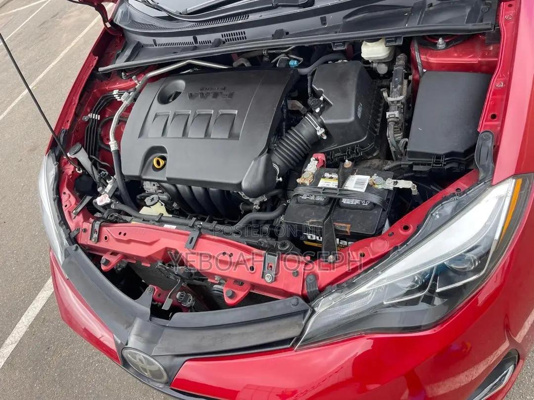 Toyota Corolla XLE (1.8L 4cyl 2A) 2019 Red