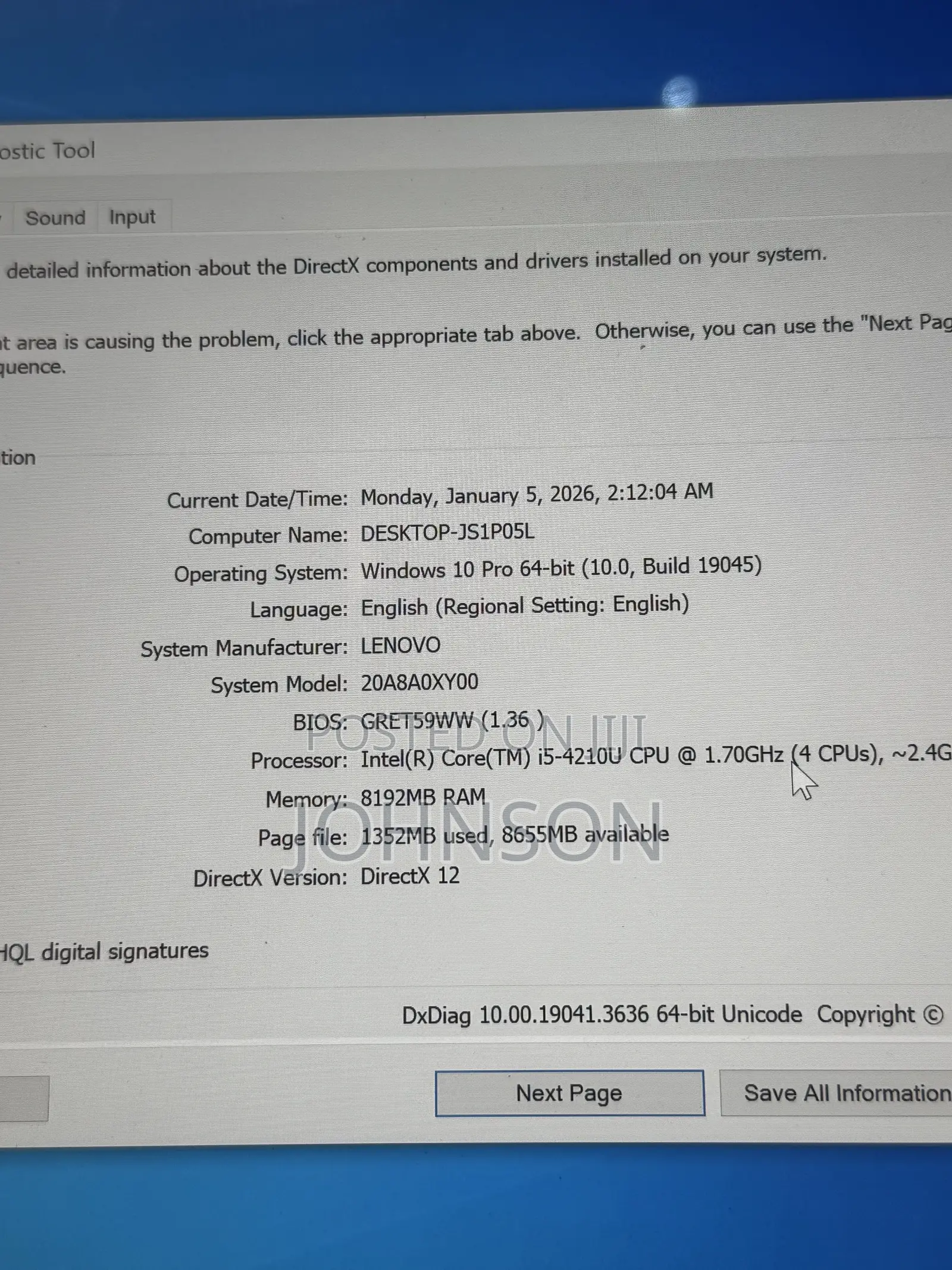 Laptop Lenovo ThinkPad X1 Carbon 8GB Intel Core i5 SSD 256GB