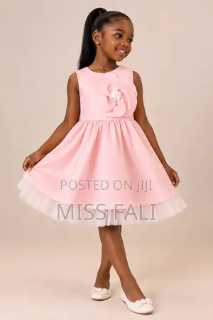 Rosette Belle Dress. 6-7Years