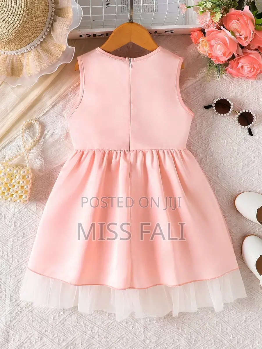 Rosette Belle Dress. 6-7Years