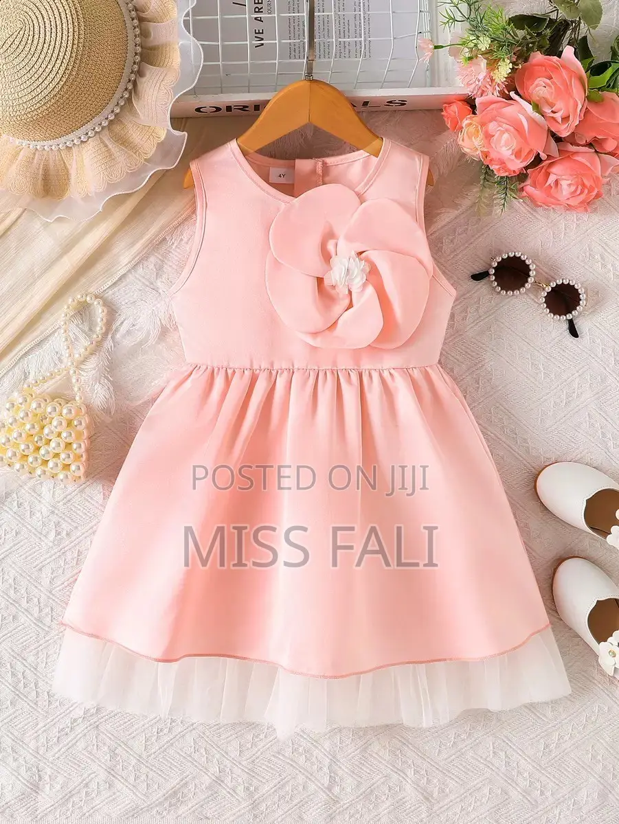 Rosette Belle Dress. 6-7Years
