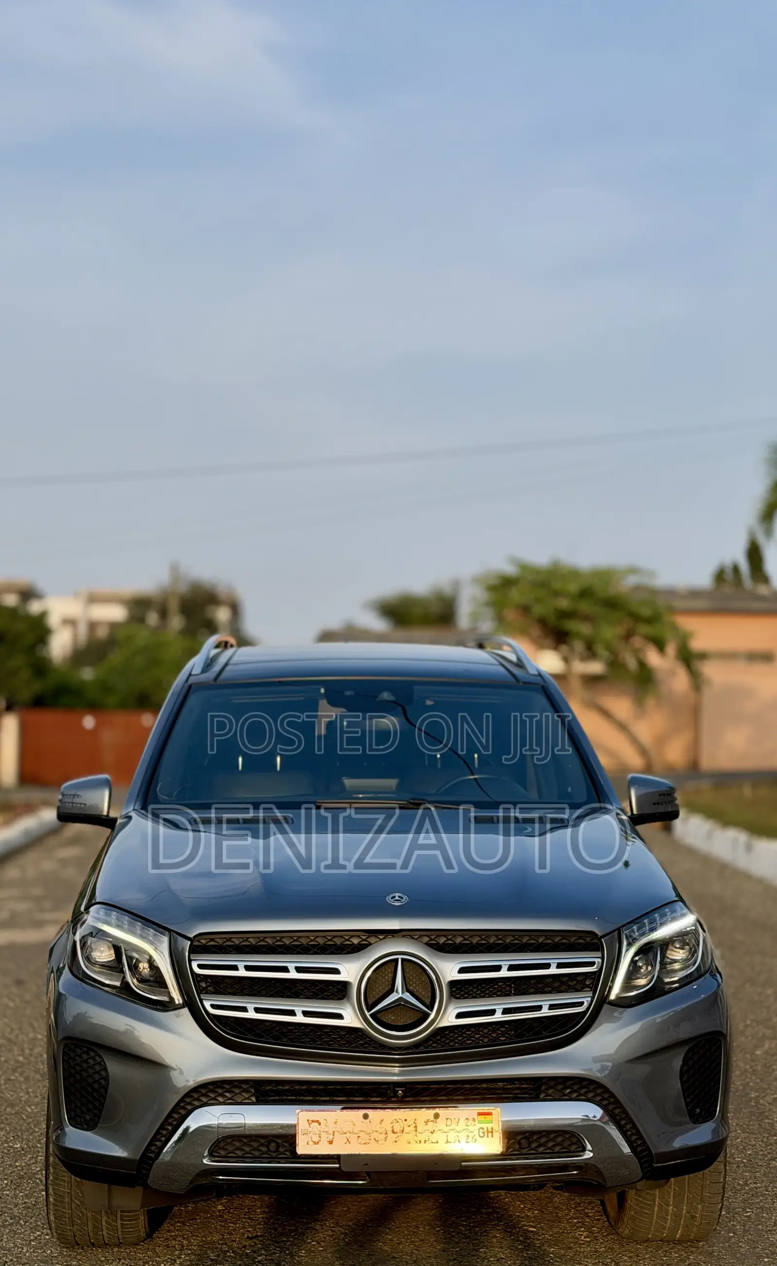 Mercedes-Benz GLS-Class GLS450 4MATIC 2018 Gray
