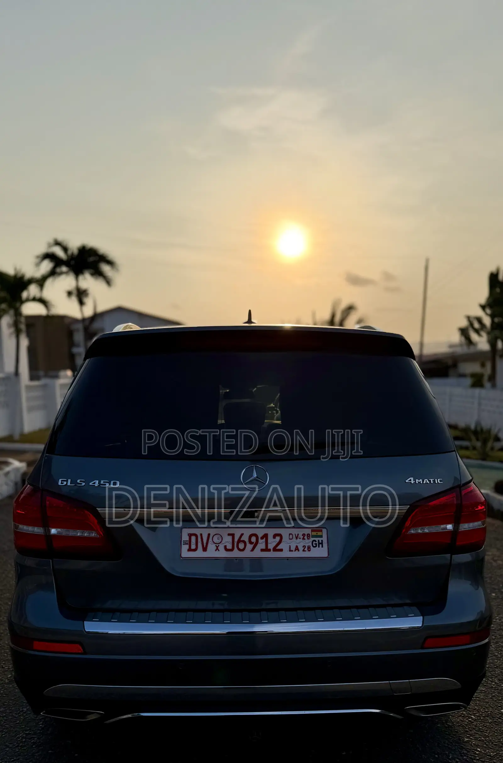 Mercedes-Benz GLS-Class GLS450 4MATIC 2018 Gray