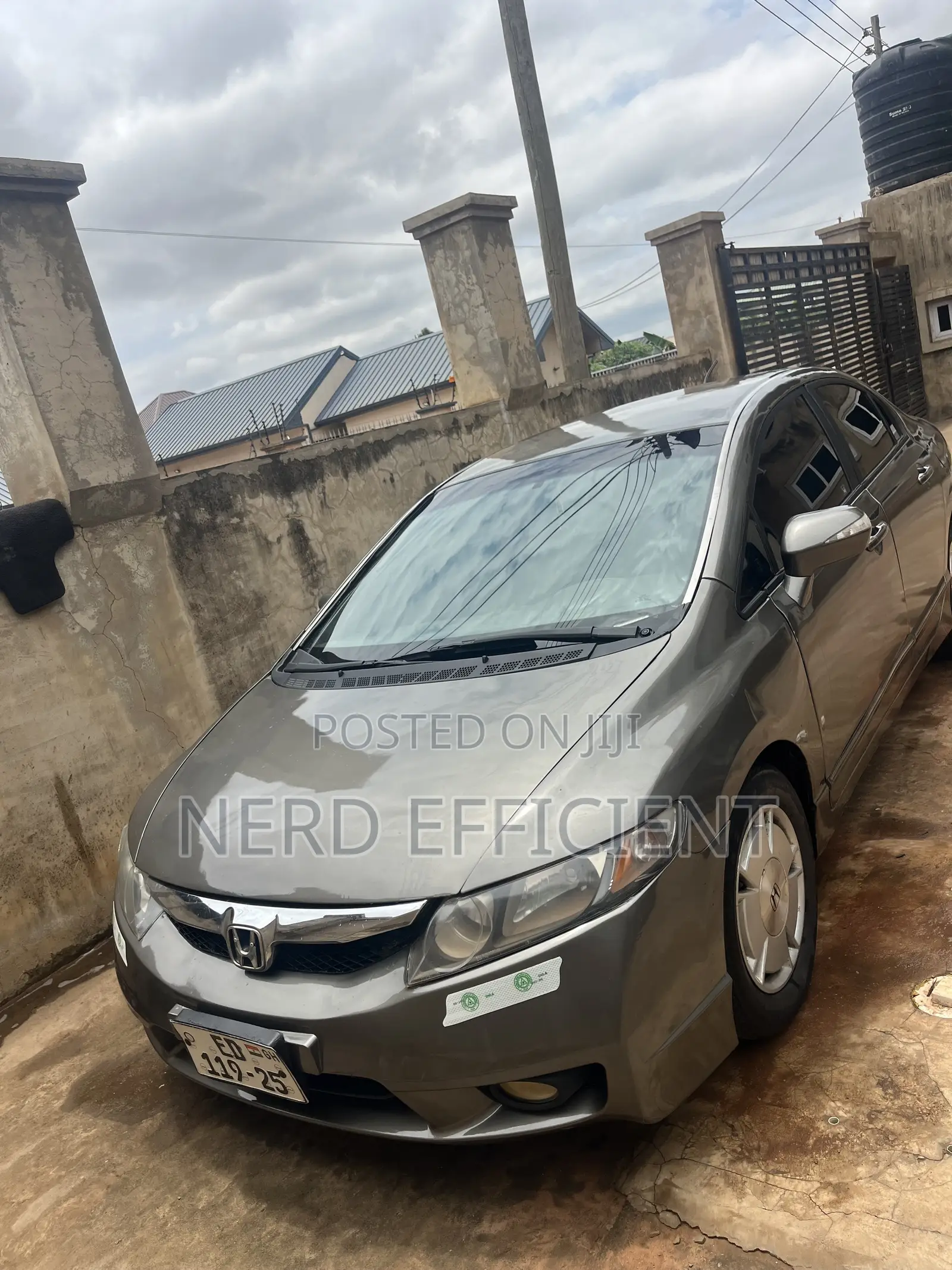 Honda Civic 1.4 5 Door Automatic 2010 Gray