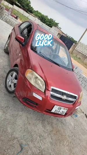 Chevrolet Aveo 1.5 Sedan T200 2006 Red