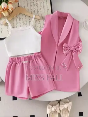 Pretty Pink Bow Set