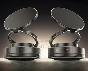 Vacuum Absorption Magnetic Car Phone Holder Anti-Shake Portable Stand