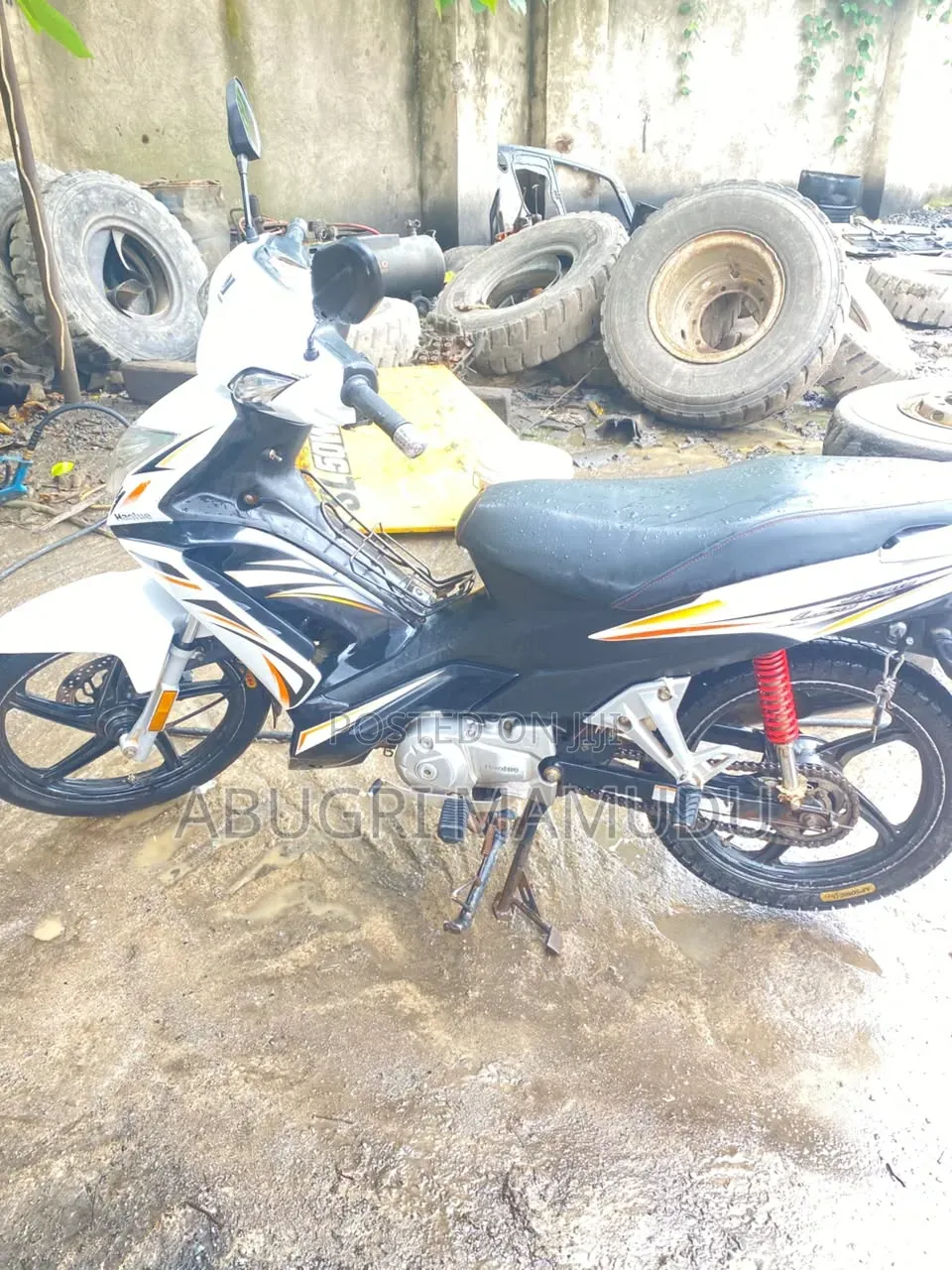 Haojue HJ110-3 2015 White