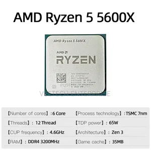 Amd Ryzen 5 5600x Cpu